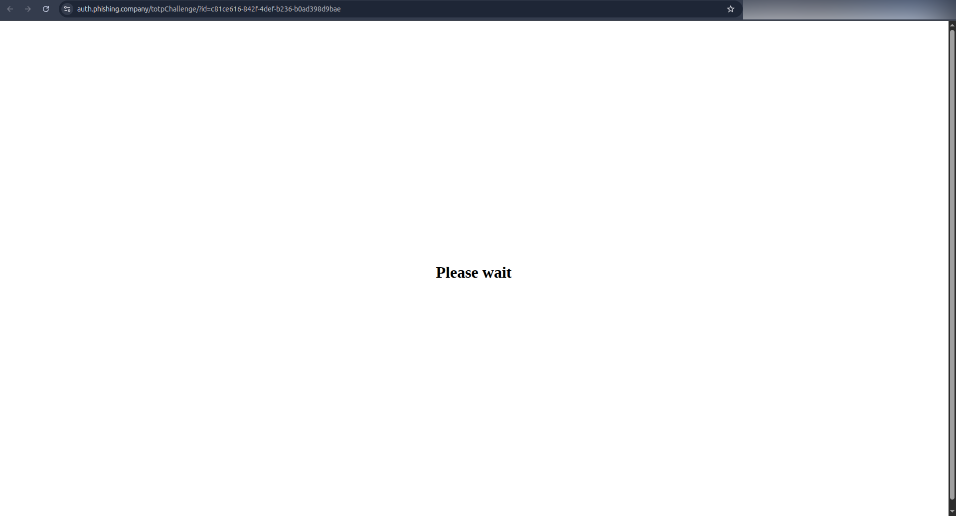 The target visits our evasion page