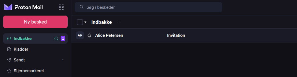 The target gets recieves our email in their inbox