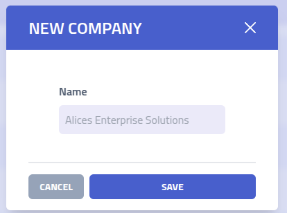 Phishing Club - Create company