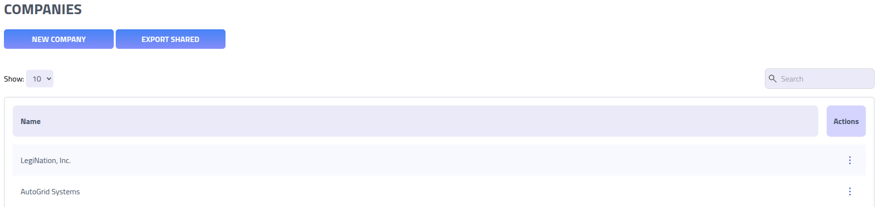 Phishing Club - Companies