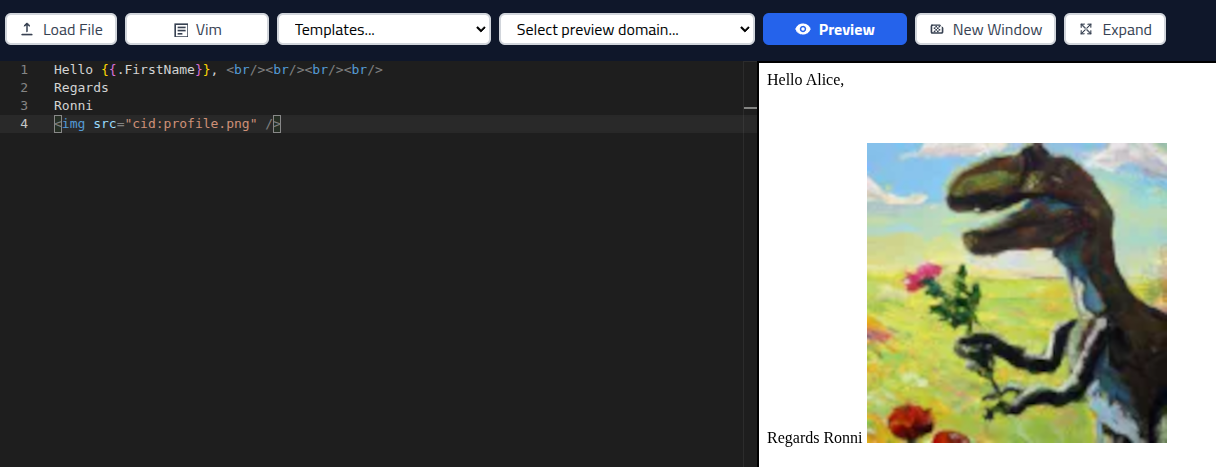 Phishing Club - Inline Email attachments