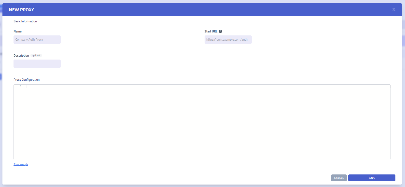 Phishing Club - Create proxy