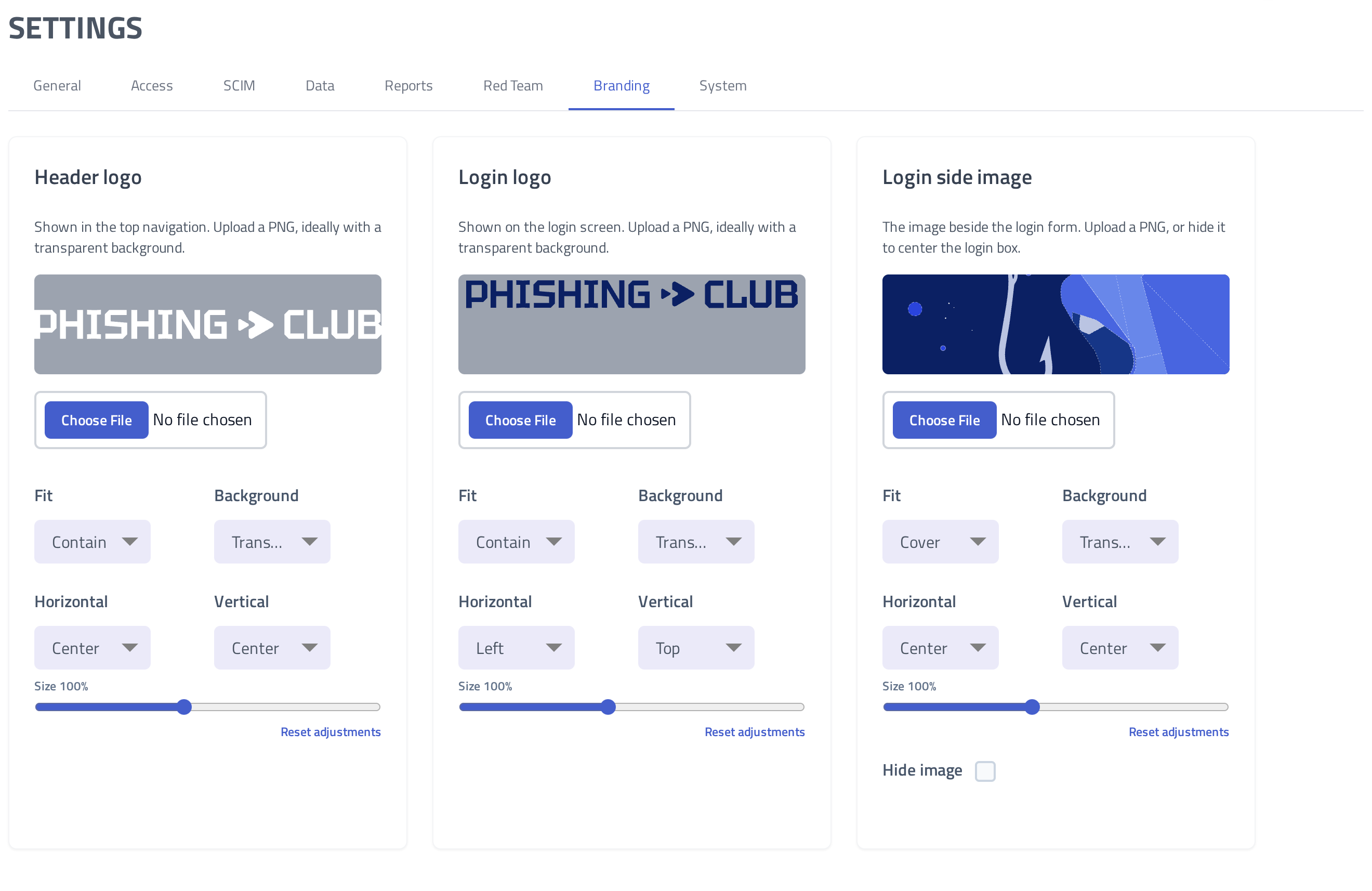 Phishing Club - Branding