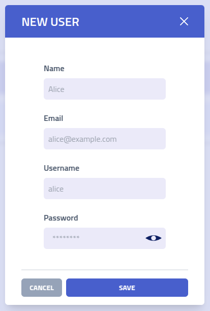 Phishing Club - Create user